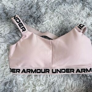 Under Armour Light Pink Sports Bra